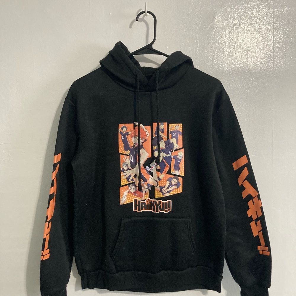 Haiku!!!  Hooded sweatshirt size medium